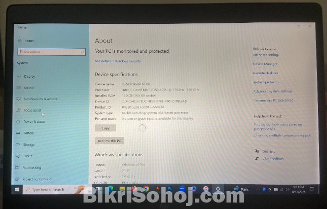 HP ZBook 14U G6 Core i5 8th Gen